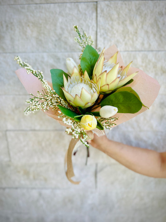 Hand-Tied Protea King Bouquet