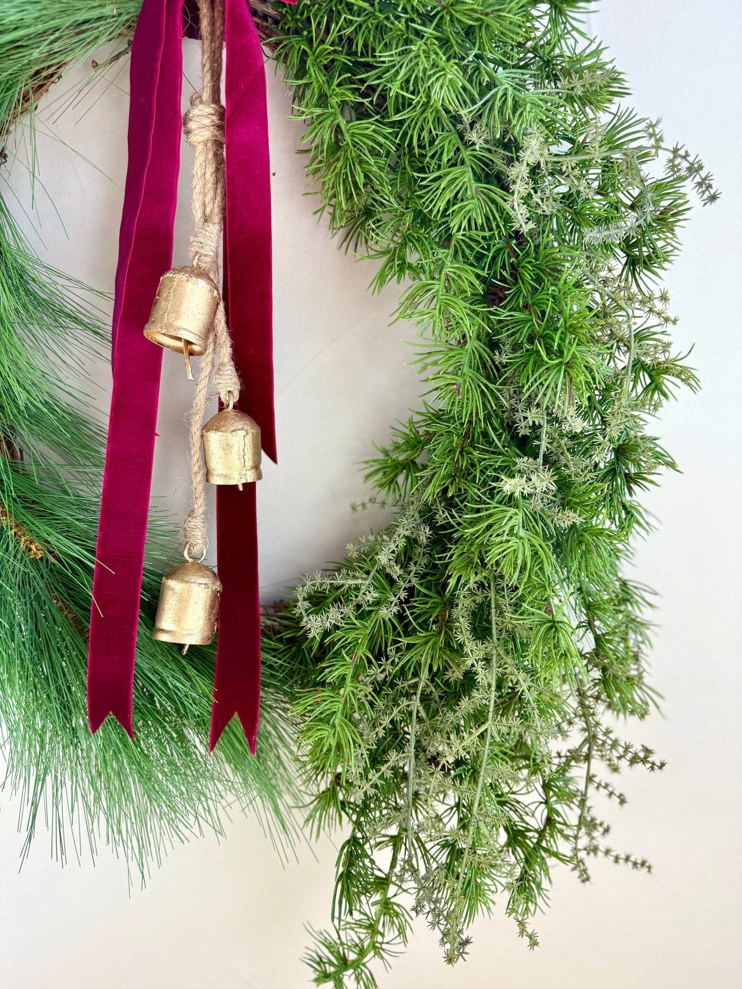 Cascading Christmas Wreath