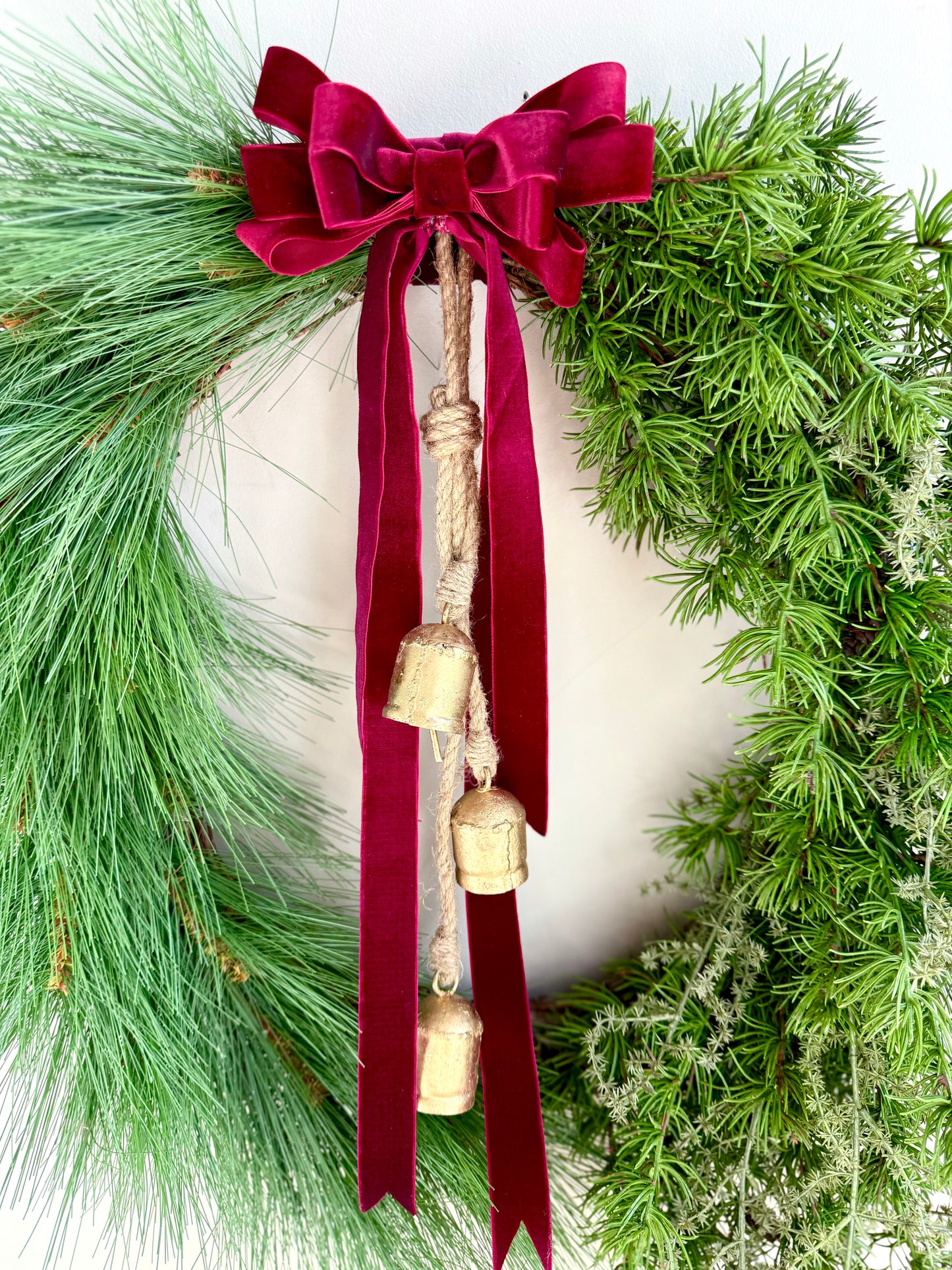 Cascading Christmas Wreath