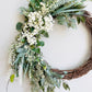 White Lilac & Eucalyptus Wreath