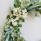 White Lilac & Eucalyptus Wreath